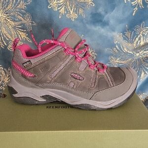 Keen Gray and Pink Outdoor Shoes